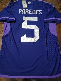 Camiseta adidas Argentina HeatRdy Suplente Violeta Paredes 5 2022 2023 Qatar