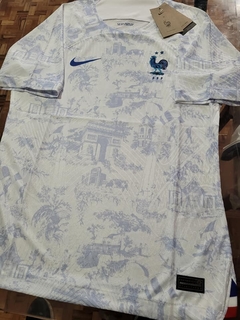 Camiseta Nike Francia Vaporknit Suplente Blanca 2022 2023 Qatar Match - comprar online