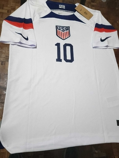 Camiseta Nike Estados Unidos Titular Pulisic 10 2022 2023 Qatar en internet