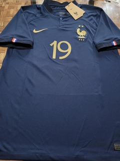 Camiseta Nike Francia Titular Benzema 9 2022 2023 Qatar - comprar online