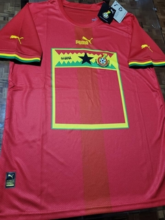 Camiseta Puma Ghana Suplente Roja 2022 2023 Qatar en internet