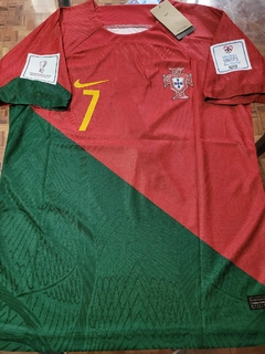 Camiseta Nike Portugal Vaporknit Titular Ronaldo 7 2022 2023 Qatar Match - comprar online