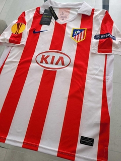 Camiseta Nike Retro Atletico Madrid TItular 2010 2011 Kun Aguero #10 en internet