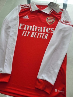 Camiseta adidas Arsenal Titular manga larga 2022 2023 - comprar online