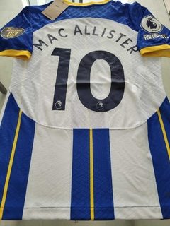 Camiseta Nike Brighton Vaporknit Titular Mac Allister 10 2022 2023 Match