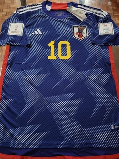 Camiseta Adidas Japon Titular Minamino 10 2022 2023 Qatar - comprar online