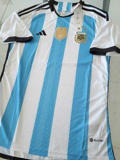 Camiseta adidas Argentina HeatRdy Titular Parche Campeon 2022 2023 3 Estrellas - comprar online