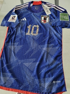 Camiseta adidas Japon HeatRdy Titular Letras Japonesas Atom 10 2022 2023 Match - tienda online