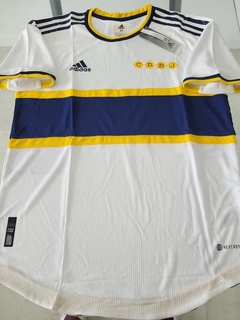 Camiseta Adidas Boca HeatRdy Suplente Blanca 2022 2023 Match