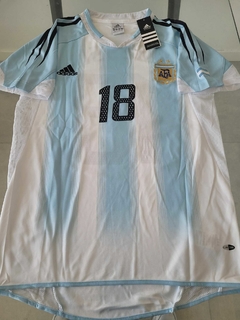 Camiseta adidas Retro Argentina 2004 2005 Messi #18 - comprar online