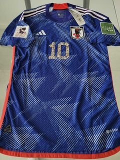 Camiseta adidas Japon HeatRdy Titular Letras Japonesas Atom 10 2022 2023 Match en internet