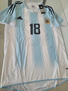 Camiseta adidas Retro Argentina 2004 2005 Messi #18 en internet