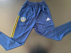 Pantalon Chupin Adidas Los Angeles Galaxy Azul Amarillo 2021 2022 - comprar online