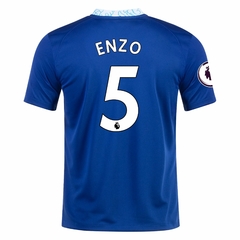 Camiseta Nike Chelsea Titular Enzo Fernandez 5 2022 2023 Parche Premier