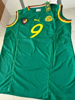 Imagen de Camiseta Puma Retro Camerun 2002 Titular Eto'o 9