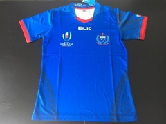 Camiseta BLK Rugby Samoa Azul Mundial Japon 2019