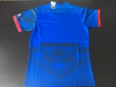 Camiseta BLK Rugby Samoa Azul Mundial Japon 2019 - Roda Indumentaria