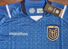 Camiseta Marathon Ecuador Suplente Azul 2024 2025 - comprar online