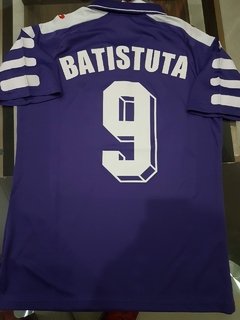 Camiseta Fila Fiorentina retro titular Batistuta 1998 1999 (Nintendo)