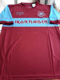 Camiseta West Ham Retro Titular ed. Limitada Iron Maiden 11 2019 2020 Bordo