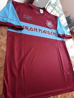 Camiseta West Ham Retro Titular ed. Limitada Iron Maiden 11 2019 2020 Bordo - comprar online