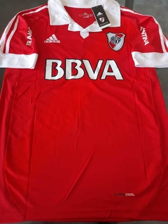 Camiseta adidas River Retro Roja Trezeguet 7 2012 2013