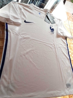Camiseta Nike Francia Suplente Blanca 2021 2022 - Roda Indumentaria