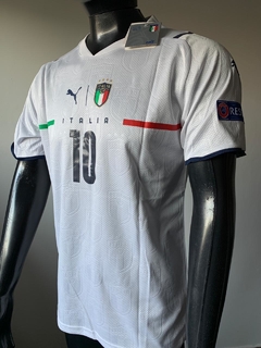 Camiseta Puma Italia Suplente Blanca Insigne #10 2020 2021 - comprar online