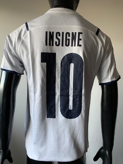 Camiseta Puma Italia Suplente Blanca Insigne #10 2020 2021