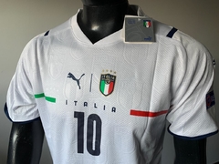 Camiseta Puma Italia Suplente Blanca Insigne #10 2020 2021 - Roda Indumentaria