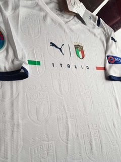 Camiseta Puma Italia Suplente Blanca 2020 2021 - Roda Indumentaria