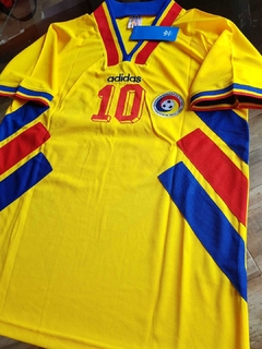 Camiseta adidas Retro Rumania Titular 1994 Hagi #10 - comprar online