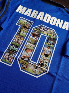 Imagen de Camiseta adidas Argentina Retro Azul Maradona #10 1994 Fotos