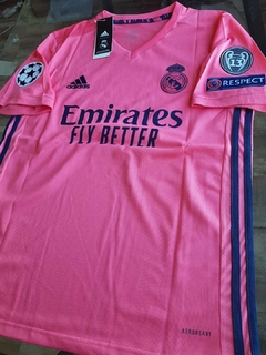 Camiseta adidas Real Madrid Rosa 2020 2021 UCL - comprar online