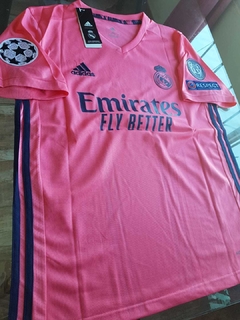 Camiseta adidas Real Madrid Rosa Benzema #9 2020 2021 UCL - Roda Indumentaria