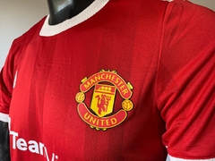 Camiseta adidas Manchester United HeatRdy Titular Bruno Fernandes 18 2021 2022 Match - Roda Indumentaria