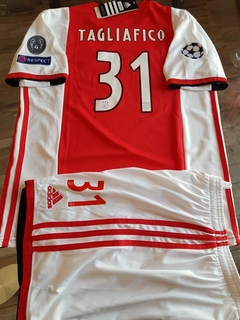 Kit Niño Camiseta + Short adidas Ajax Titular Tagliafico #31 2019 2020 UCL