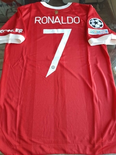 Camiseta adidas Manchester United HeatRdy Titular Ronaldo 7 2021 2022 Match