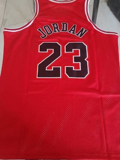 Musculosa Basquet Chicago Bulls Retro MATCH Roja Jordan #23 en internet