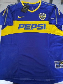 Camiseta Nike Boca Retro Titular 2003 #11 Tevez - comprar online