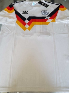 Camiseta adidas Alemania Retro titular 1990 #10 Matthaus
