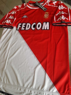 Camiseta Kappa AS Monaco Retro Titular Gallardo 10 1999 2000 en internet