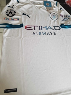 Camiseta Puma Manchester City Blanca Suplente 2021 2022 en internet