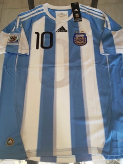 Camiseta adidas Argentina Retro Titular 2010 Messi 10 - comprar online