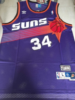 Musculosa Basquet Phoenix Suns Retro Barkley #34 Violeta