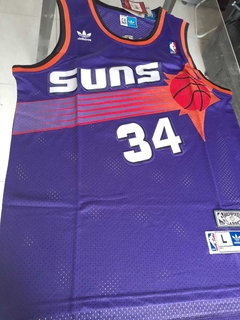 Musculosa Basquet Phoenix Suns Retro Barkley #34 Violeta en internet