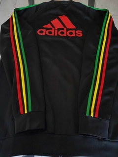 Campera Adidas Ajax Negra 2021 2022 - Roda Indumentaria