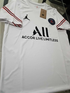 Camiseta Nike Jordan PSG Entrenamiento Blanca 2021 2022 en internet