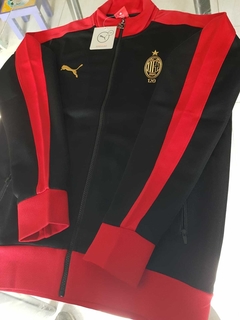 Campera Puma Milan Negra Roja 2021 2022 - comprar online