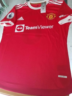 Camiseta adidas Manchester United HeatRdy Titular Pogba 6 2021 2022 Match en internet